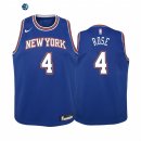 Camisetas de NBA Ninos New York Knicks Derrick Rose Azul Statement 2020-21