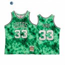 Camisetas NBA Boston Celtics NO.33 Larry Bird Galaxy Constellation Verde Hardwood Classics 2021