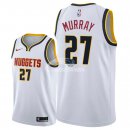 Camisetas NBA de Jamal Murray Denvor Nuggets Blanco Association 18/19