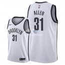 Camisetas NBA de Jarrett Allen Brooklyn Nets Blanco Association 2018