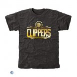 Camisetas NBA Los Angeles Clippers Negro Oro