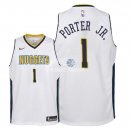 Camiseta NBA Ninos Denver Nuggets Michael Porter Jr Blanco Association 2018