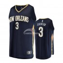 Camisetas de NBA Ninos Stanley Johnson New Orleans Pelicans Negro Icon
