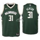 Camisetas de NBA Ninos Milwaukee Bucks John Henson Verde Icon 2018