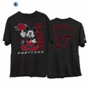 T-Shirt NBA Portland Trail Blazers Jusuf Nurkic Disney X Junk Food Negro 2020