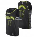 Camisetas NBA de Dennis Schroder Atlanta Hawks Nike Negro Ciudad 17/18