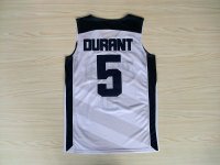 Camisetas NBA de Kevin Durant USA 2012 Blanco