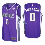 Camisetas NBA de Willie Cauley Stein Sacramento Kings Púrpura 17/18