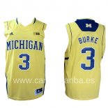 Camisetas NCAA Michigan Trey Burke Amarillo