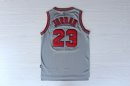 Camisetas NBA de Michael Jordan Butler Chicago Bulls 1997/98 Gris