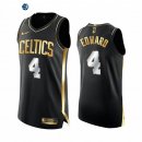 Camiseta NBA de Carsen Edwards Boston Celtics Negro Oro 2020-21