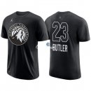 Camisetas NBA de Manga Corta Jimmy Butler All Star 2018 Negro