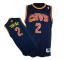 Camisetas NBA de Kyrie Irving Cleveland Cavaliers Rev30 Azul