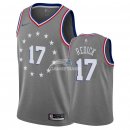 Camisetas NBA de J.J. Redick Philadelphia 76ers Nike Gris Ciudad 18/19
