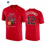 T Shirt NBA Chicago Bulls NO.12 Ayo Dosunmu Rojo 2022