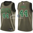 Camisetas NBA Salute To Servicio Boston Celtics Danny Ainge Nike Ejercito Verde 2018