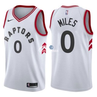 Camisetas NBA de CJ Miles Toronto Raptors Blanco Association 17/18