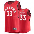Camisetas NBA Toronto Raptors Marc Gasol 2019 Finales Rojo Icon