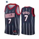 Camisetas NBA Nike Houston Rockets NO.7 Armoni Brooks 75th Season Marino Ciudad 2021-22