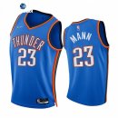 Camisetas NBA de Oklahoma City Thunder Tre Mann 75th Season Diamante Azul Icon 2021-22