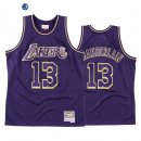 Camisetas NBA Los Angeles Lakers Wilt Chamberlain Purpura Throwback 2020