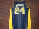 Camisetas NBA de Paul George Indiana Pacers Azul Tira