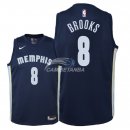 Camisetas de NBA Ninos Memphis Grizzlies MarShon Brooks Marino Icon 2018
