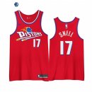 Camisetas NBA Edición ganada Detroit Pistons Tony Snell Rojo