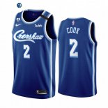 Camiseta NBA de Quinn Cook Honor Kobe Gigi Los Angeles Lakers Azul 2020-21