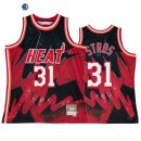 Camisetas NBA Miami Heat NO.31 Max Strus Rojo Throwback 2022