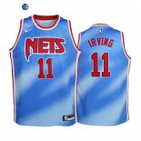 Camiseta NBA Ninos Brooklyn Nets Kyrie Irving Azul Hardwood Classics 2020-21