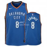 Camisetas de NBA Ninos Oklahoma City Thunder Alex Abrines Azul Icon 2018