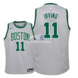 Camiseta NBA Ninos Boston Celtics Kyrie Irving Nike Gris Ciudad 2018