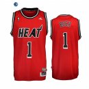 Camisetas NBA Miami Heat Chris Bosh Rojo Throwback 2010-17