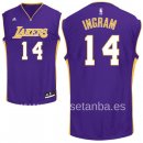 Camisetas NBA de Brandon Ingram Los Angeles Lakers Púrpura
