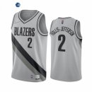Camisetas NBA Edición ganada Portland Trail Blazers Rondae Hollis Jefferson Gris 2021-22