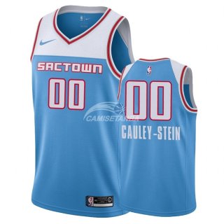 Camisetas NBA de Willie Cauley Stein Sacramento Kings Nike Azul Ciudad 18/19