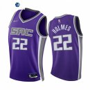 Camisetas NBA de Sacramento Kings Richaun Holmes 75th Season Diamante Purpura Icon 2021-22