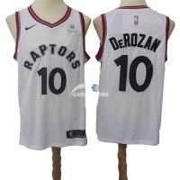 Camisetas NBA de DeMar DeRozan Toronto Raptors Blanco 17/18