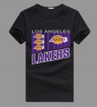 Camisetas NBA Los Angeles Lakers Negro-2