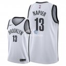 Camisetas NBA de Shabazz Napier Brooklyn Nets Blanco Association 2018