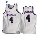 Camisetas NBA Nike Los Angeles Lakers NO.4 D.J. Augustin Blanco Ciudad 2022-23