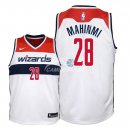 Camisetas de NBA Ninos Washington Wizards Ian Mahinmi Blanco Association 2018