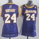 Camisetas NBA Mujer Kobe Bryant Los Angeles Lakers Púrpura