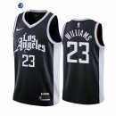 Camiseta NBA de Lou Williams Los Angeles Clippers Negro Ciudad 2020-21