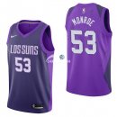 Camisetas NBA de Greg Monroe Phoenix Suns Nike Púrpura Ciudad 17/18