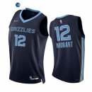 Camisetas NBA de Memphis Grizzlies Ja Morant 75th Season Diamante Marino Azul 2021-22