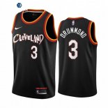 Camiseta NBA de Andre Drummond Cleveland Cavaliers Negro Ciudad 2020-21