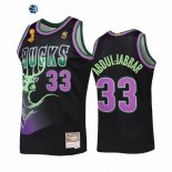 Camisetas NBA Milwaukee Bucks Kareem Abdul Jabbar 2021 Finales Negro
