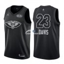 Camisetas NBA de Anthony Davis All Star 2018 Negro
